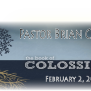 Guest Speaker: Pastor Brian Colyer 2-2-20